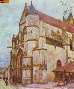 Kirche von Moret nach Sisley